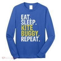 Eat Sleep Kite Buggy Repeat Gift Cute Gift Long Sleeve Shirt thumb 0