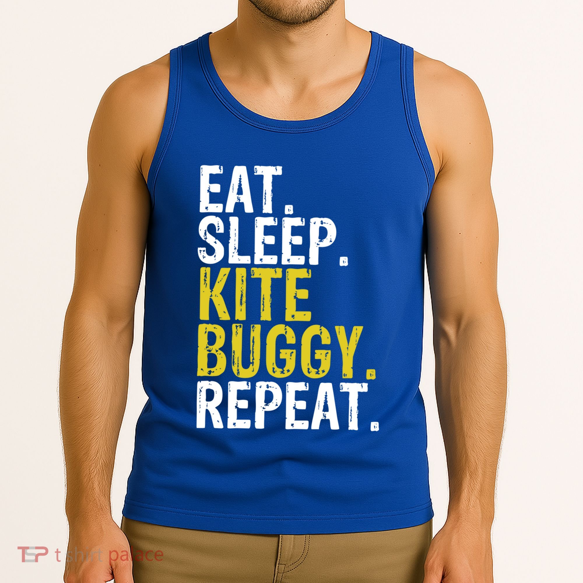 Eat Sleep Kite Buggy Repeat Gift Cute Gift Tank Top