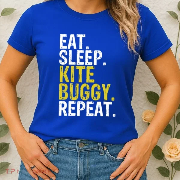 Eat Sleep Kite Buggy Repeat Gift Cute Gift Women's T-Shirt