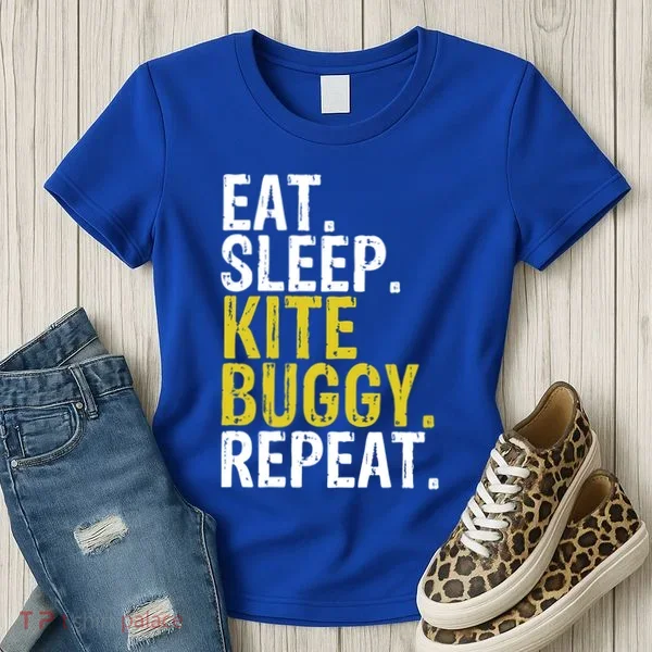Eat Sleep Kite Buggy Repeat Gift Cute Gift Women's T-Shirt
