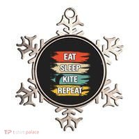 Eat Sleep Kite Repeat Gift Ornament thumb 0