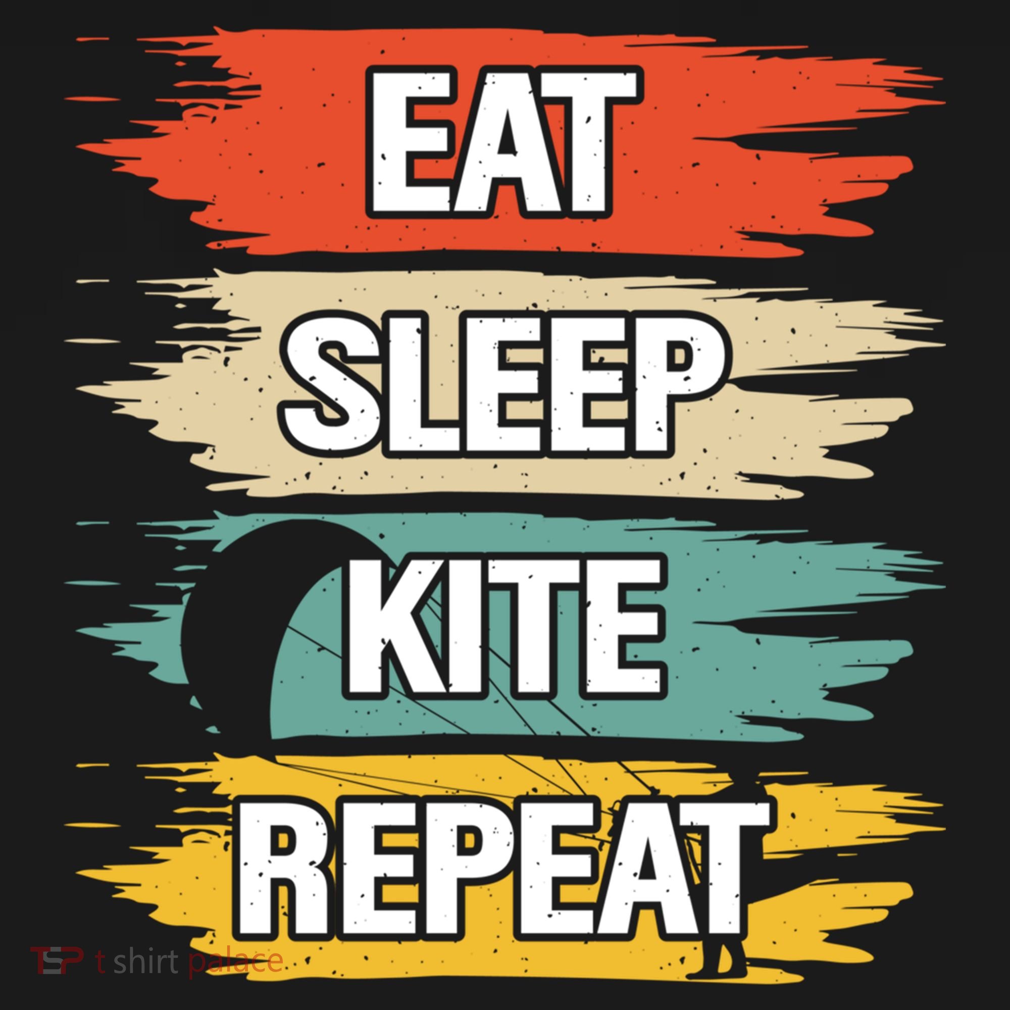 Eat Sleep Kite Repeat Gift Ornament