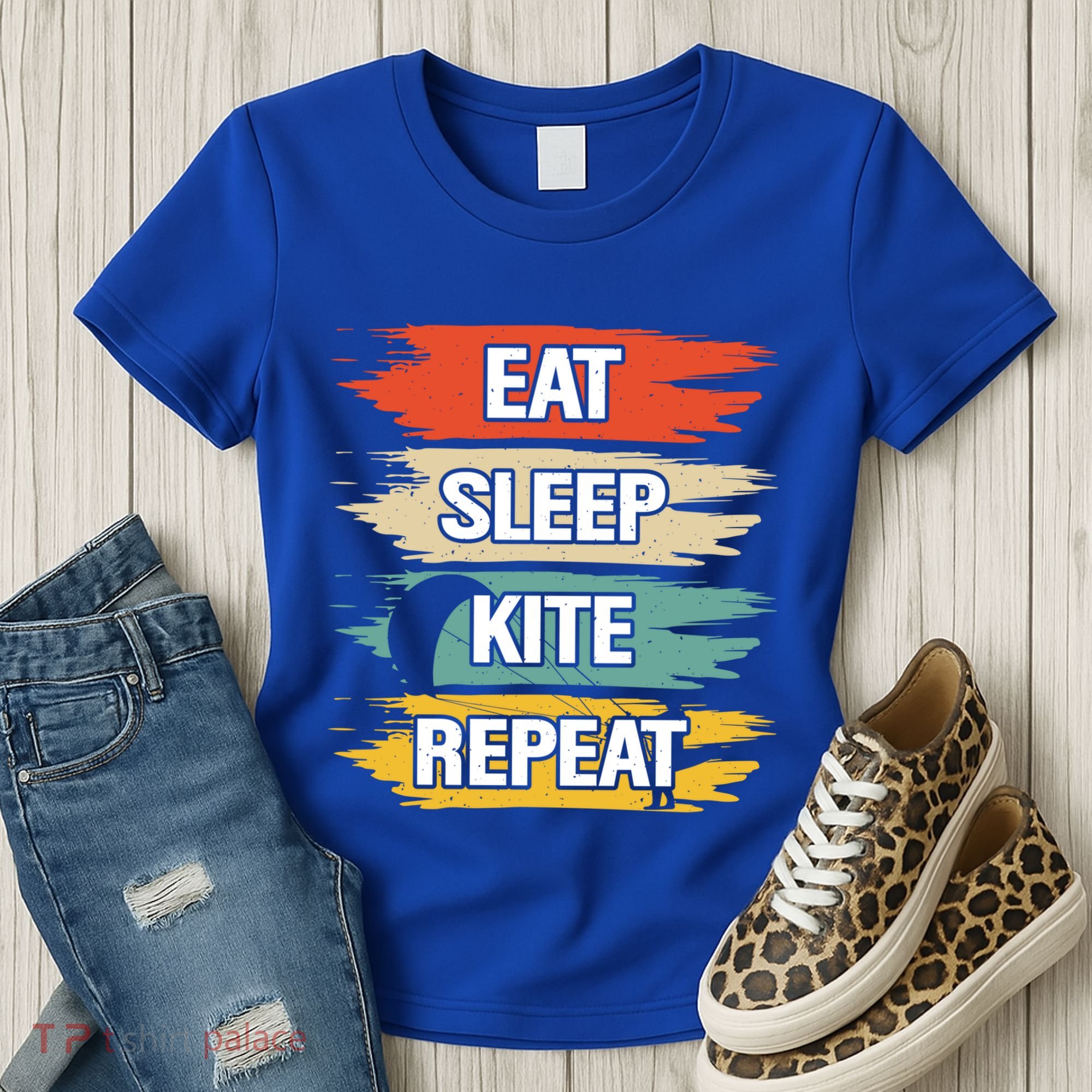 Eat Sleep Kite Repeat Gift Women's T-Shirt