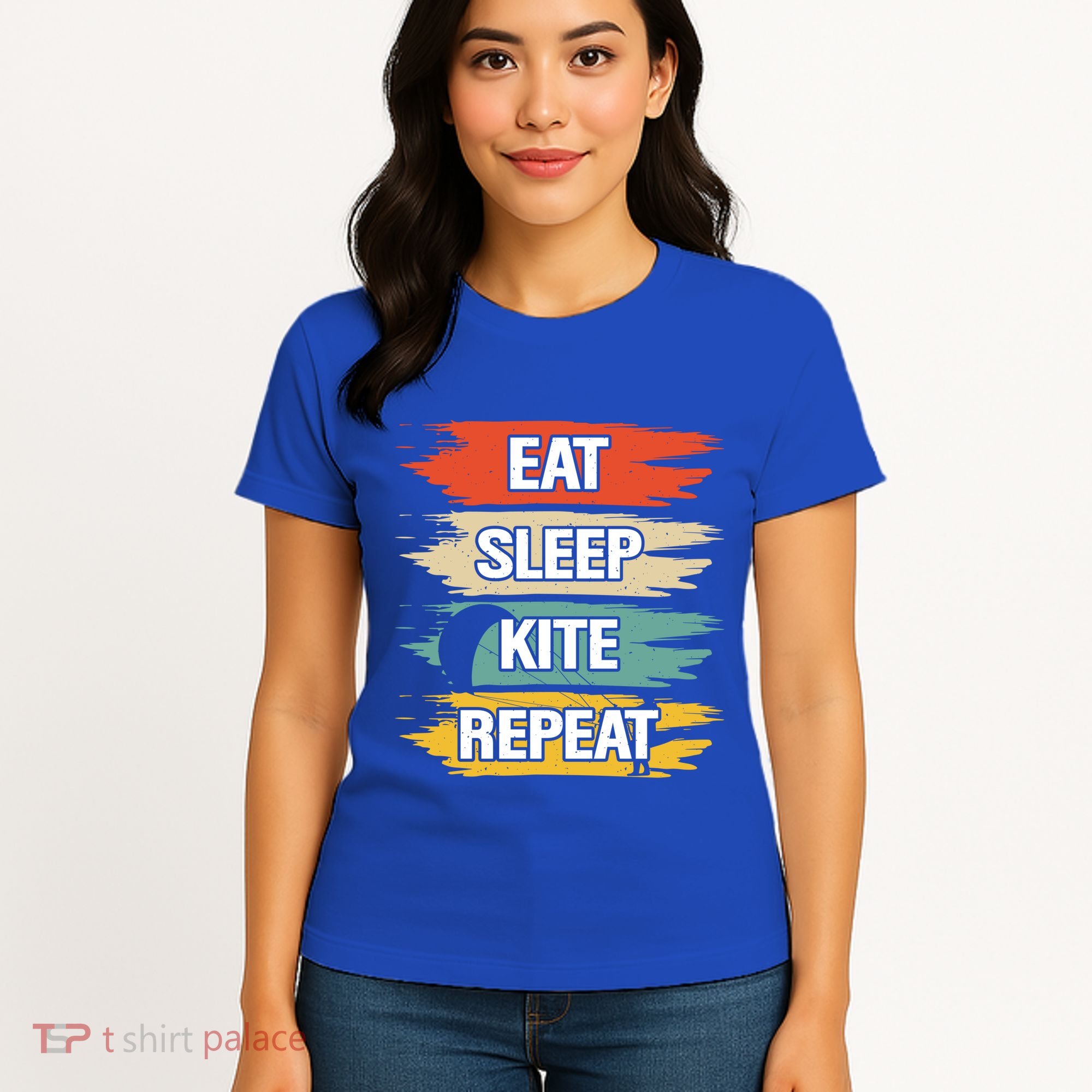 Eat Sleep Kite Repeat Gift Women's T-Shirt