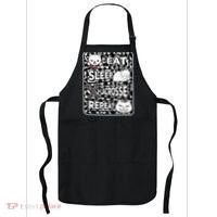 Eat Sleep Lacrosse Repeat Girl Lacrosse Lover Outfit Apron thumb 0