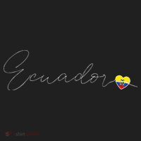 Ecuador Simple Love Ecuadorian Flag Heart On Ecuador Beanie thumb 2