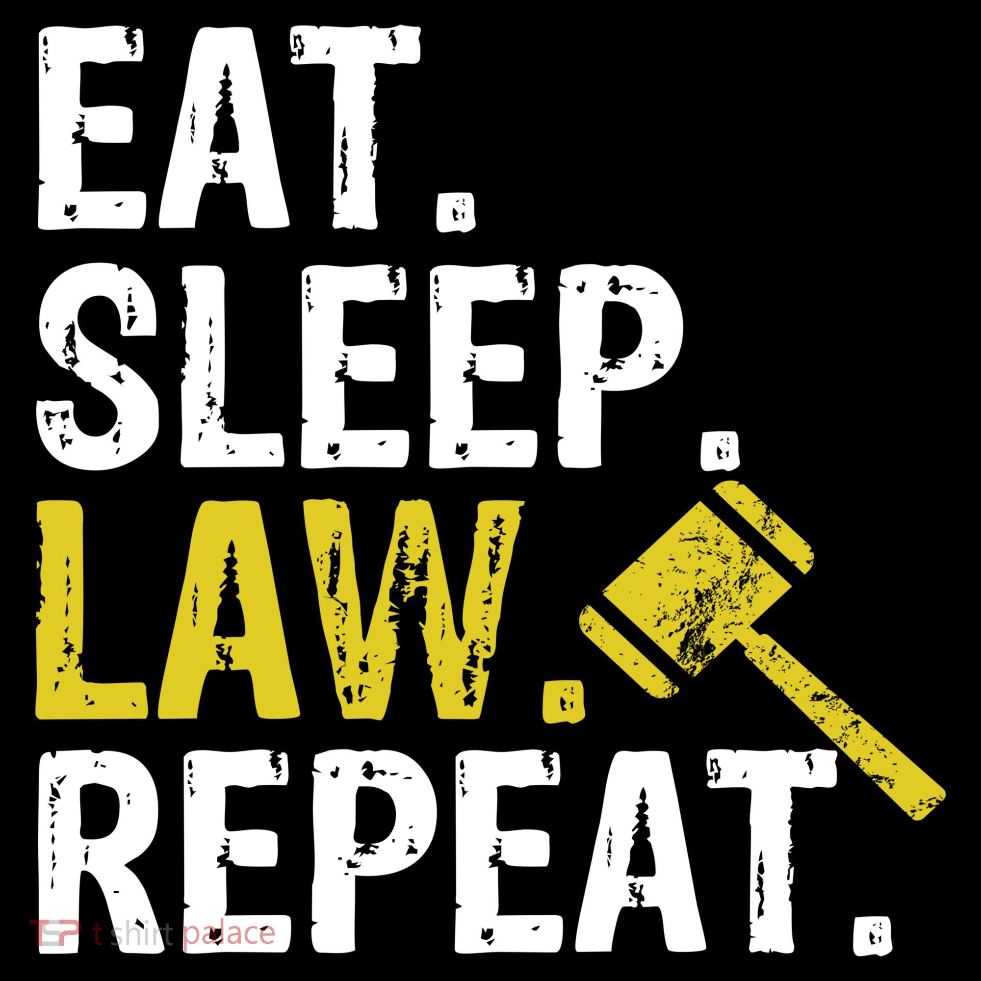 Eat Sleep Law Repeat School Lawyer Gift Coffee Mug