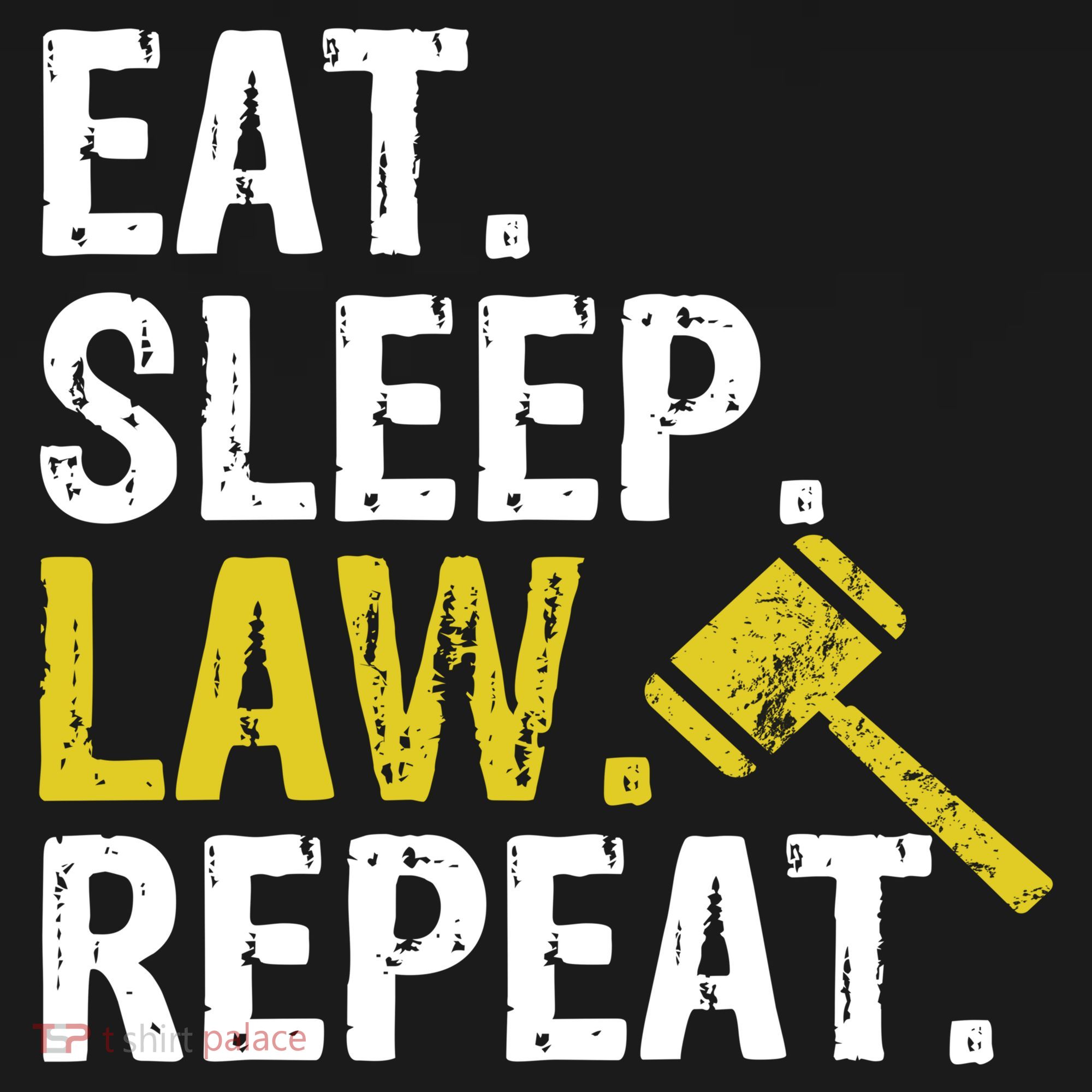 Eat Sleep Law Repeat School Lawyer Gift Pajama Set