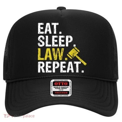 Eat Sleep Law Repeat School Lawyer Gift Hat