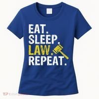 Eat Sleep Law Repeat School Lawyer Gift Women's T-Shirt thumb 0