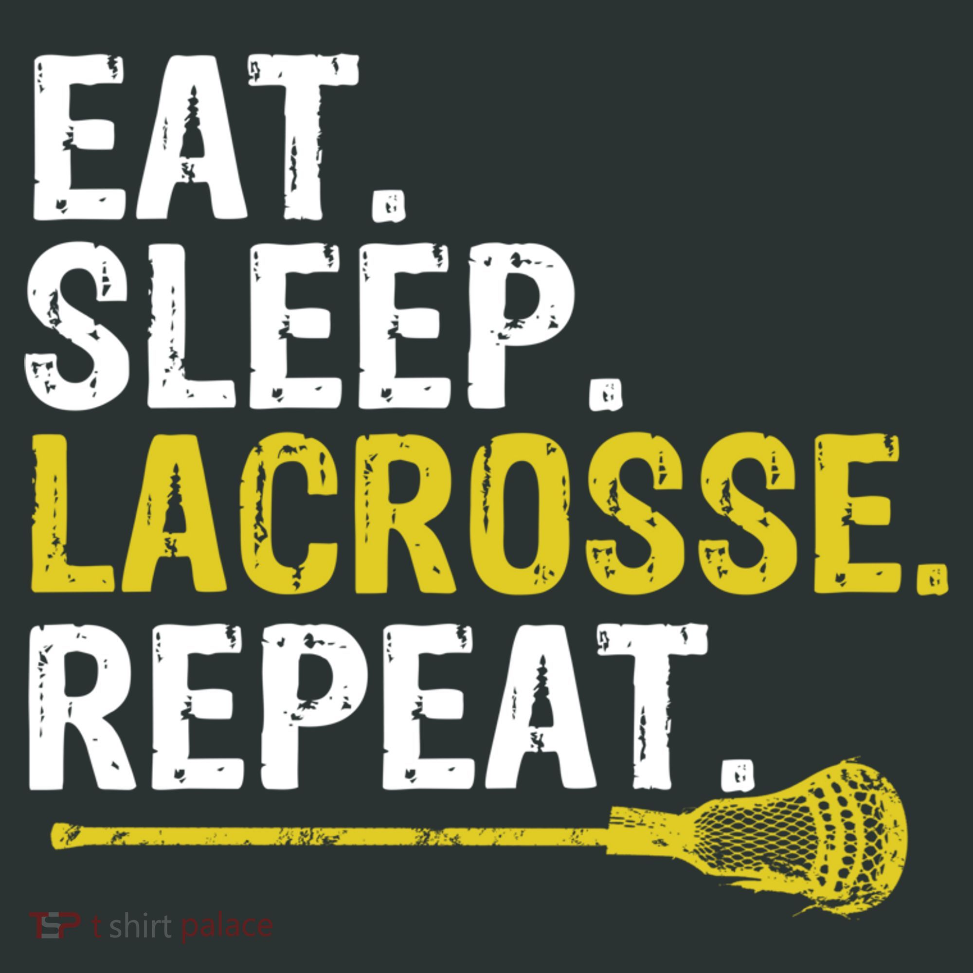 Eat Sleep Lacrosse Repeat Sports Team Game Gift Infant Baby Jersey Bodysuit