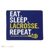 Eat Sleep Lacrosse Repeat Sports Team Game Gift Mousepad thumb 0