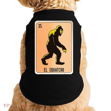 El Squatcho Mexican Slang Chicano Bingo Cards Doggie Tank
