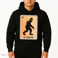 El Squatcho Mexican Slang Chicano Bingo Cards Hoodie thumb 2
