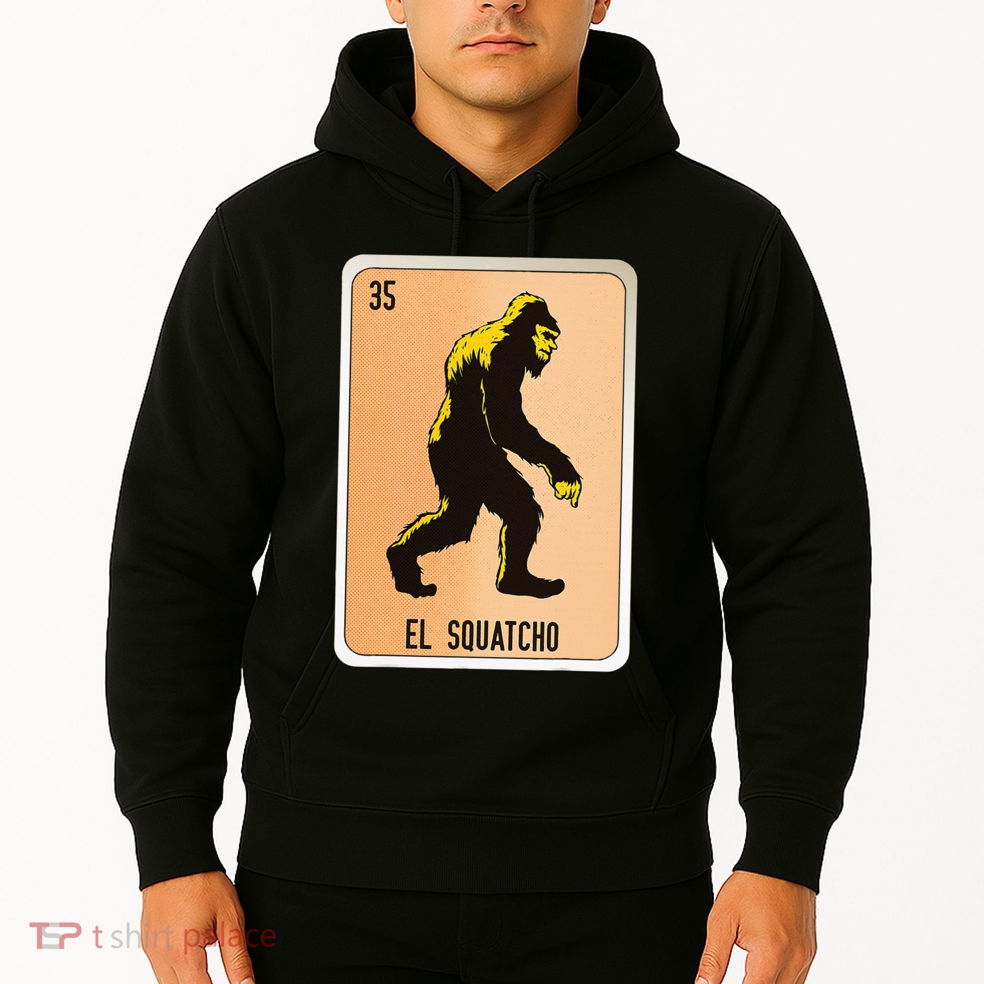 El Squatcho Mexican Slang Chicano Bingo Cards Hoodie