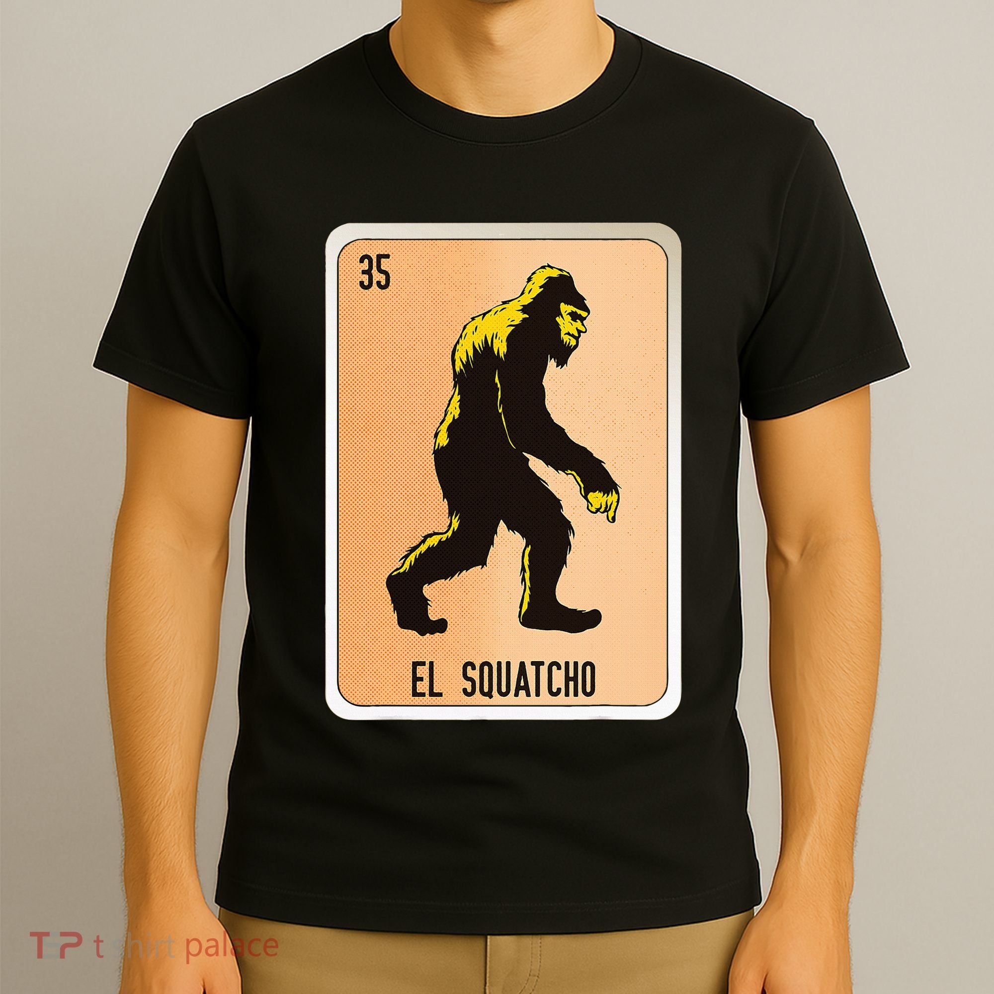 El Squatcho Mexican Slang Chicano Bingo Cards T-Shirt