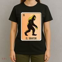 El Squatcho Mexican Slang Chicano Bingo Cards T-Shirt thumb 4