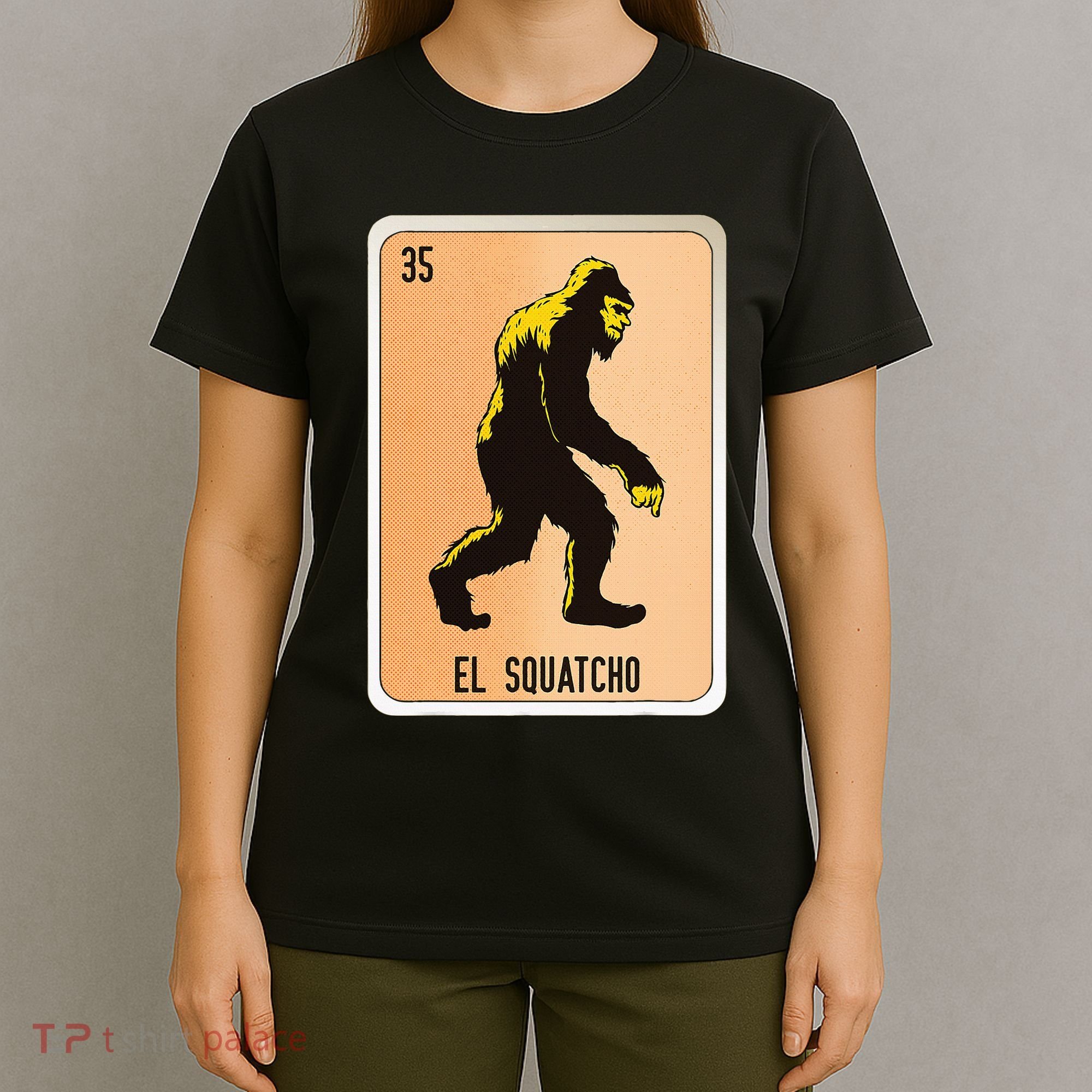 El Squatcho Mexican Slang Chicano Bingo Cards T-Shirt