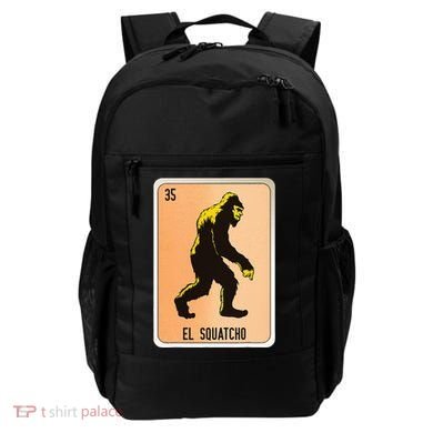 El Squatcho Mexican Slang Chicano Bingo Cards Backpack