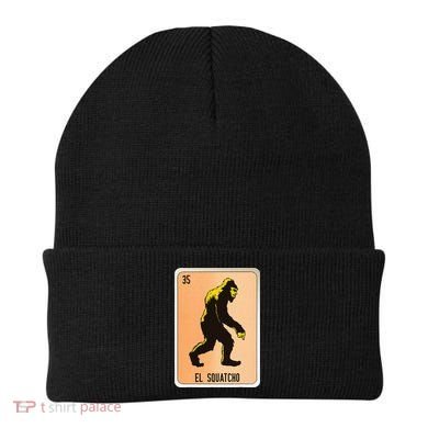 El Squatcho Mexican Slang Chicano Bingo Cards Beanie
