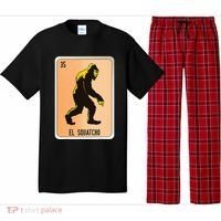 El Squatcho Mexican Slang Chicano Bingo Cards Pajama Set thumb 0