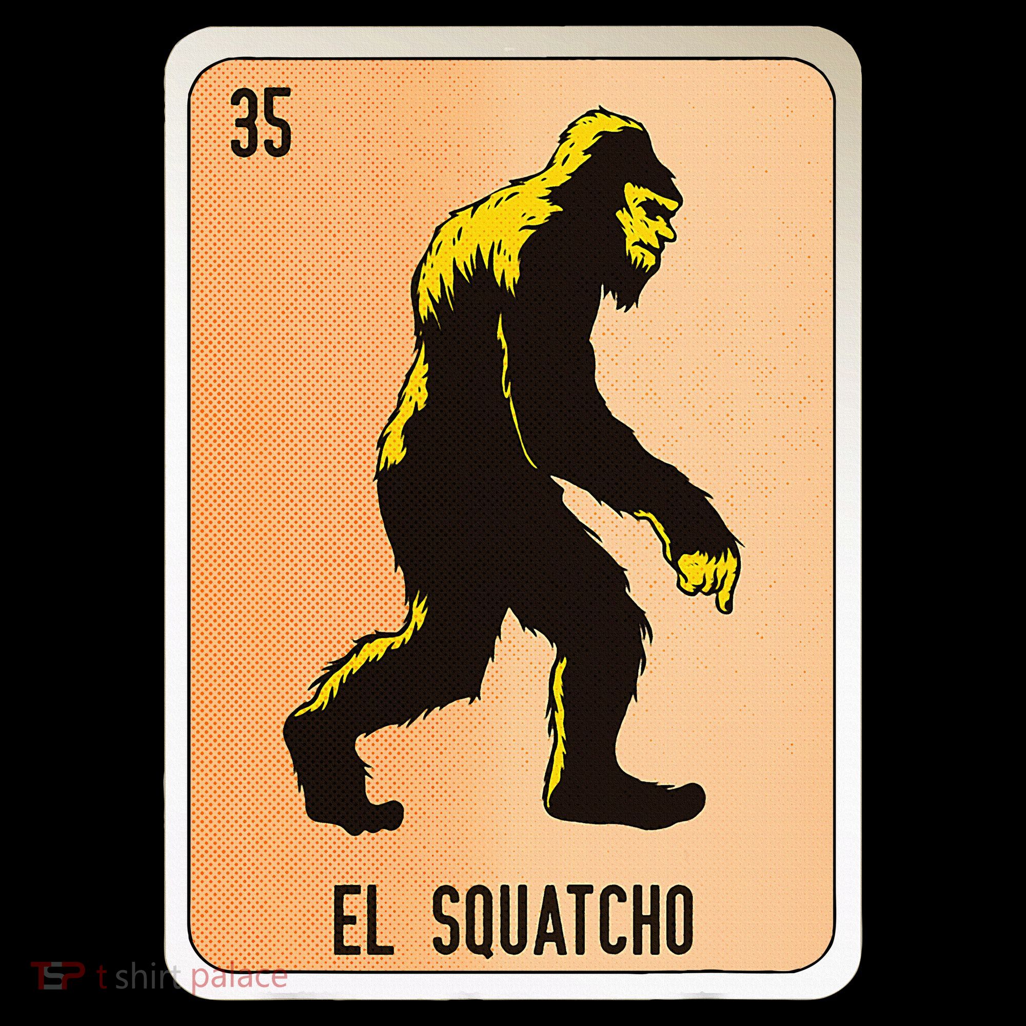 El Squatcho Mexican Slang Chicano Bingo Cards Ornament