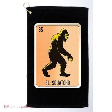 El Squatcho Mexican Slang Chicano Bingo Cards Golf Towel