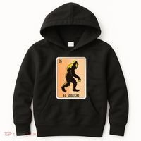 El Squatcho Mexican Slang Chicano Bingo Cards Kids Hoodie thumb 0