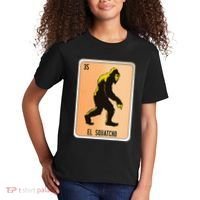 El Squatcho Mexican Slang Chicano Bingo Cards Kids T-Shirt thumb 2
