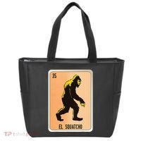 El Squatcho Mexican Slang Chicano Bingo Cards Tote Bag thumb 0