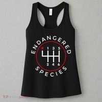 Endangered Species Manual Gearbox Stick Shift 6 Speed Women's Tank Top thumb 3