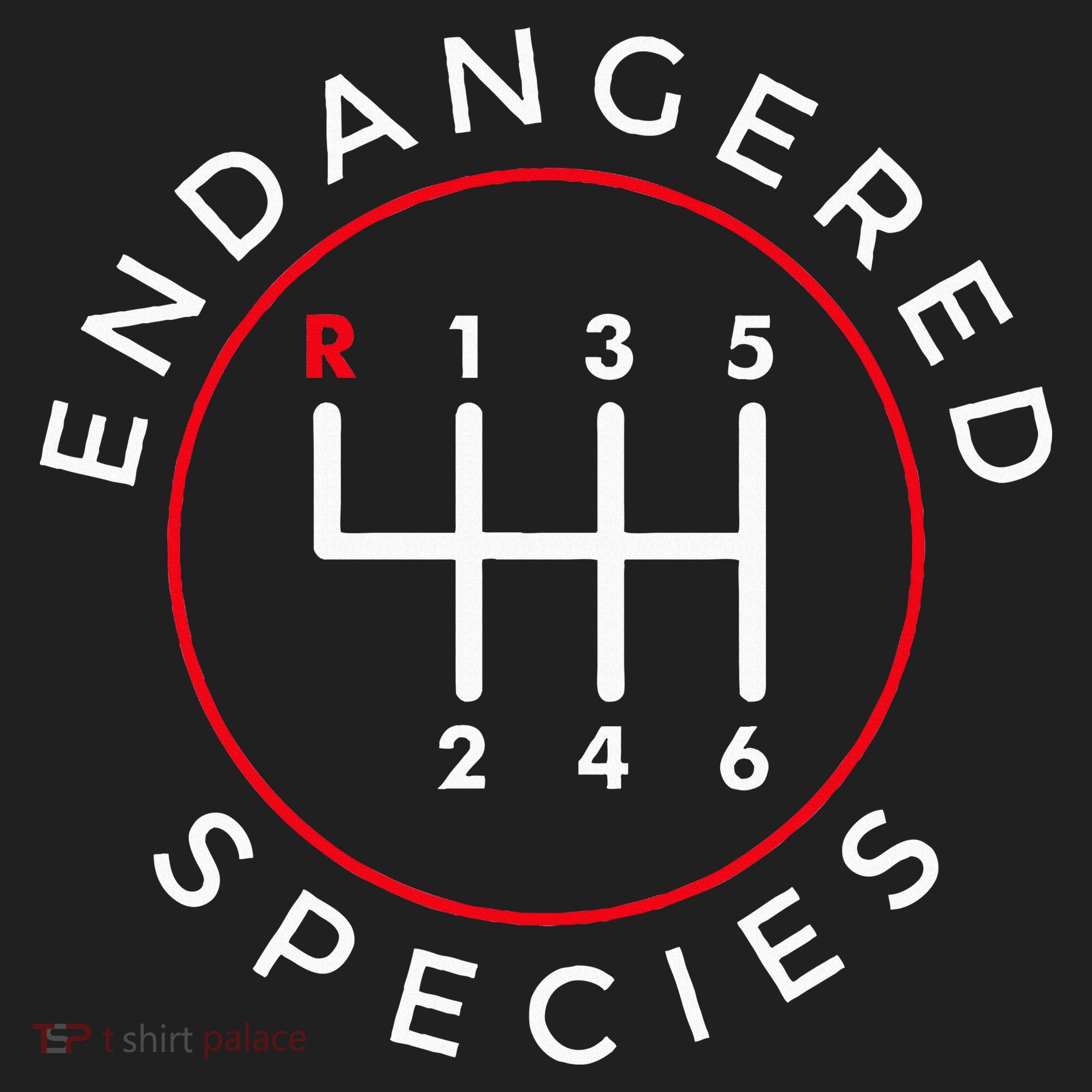 Endangered Species Manual Gearbox Stick Shift 6 Speed Golf Towel