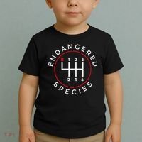 Endangered Species Manual Gearbox Stick Shift 6 Speed Toddler T-Shirt thumb 2