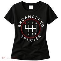 Endangered Species Manual Gearbox Stick Shift 6 Speed Women's T-Shirt thumb 0