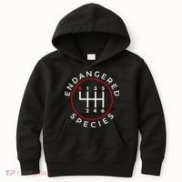 Endangered Species Manual Gearbox Stick Shift 6 Speed Kids Hoodie thumb 0
