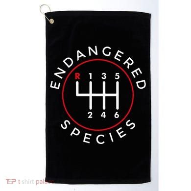 Endangered Species Manual Gearbox Stick Shift 6 Speed Golf Towel