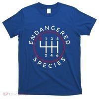 Endangered Species Manual Gearbox Stick Shift 6 Speed T-Shirt thumb 0