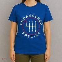 Endangered Species Manual Gearbox Stick Shift 6 Speed T-Shirt thumb 4
