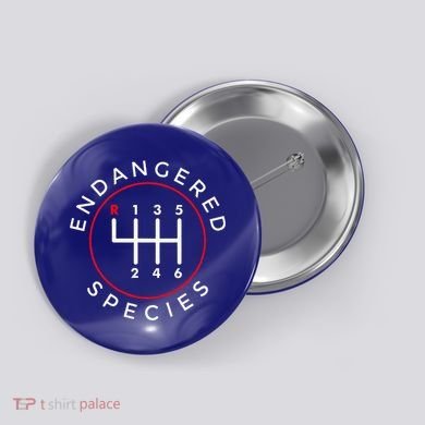 Endangered Species Manual Gearbox Stick Shift 6 Speed Button