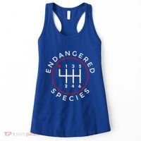 Endangered Species Manual Gearbox Stick Shift 6 Speed Women's Tank Top thumb 0