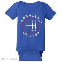 Endangered Species Manual Gearbox Stick Shift 6 Speed Baby Bodysuit thumb 0