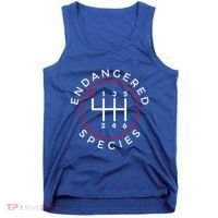 Endangered Species Manual Gearbox Stick Shift 6 Speed Tank Top thumb 0