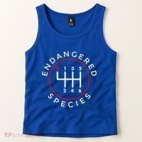 Endangered Species Manual Gearbox Stick Shift 6 Speed Tank Top thumb 2