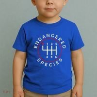 Endangered Species Manual Gearbox Stick Shift 6 Speed Toddler T-Shirt thumb 2