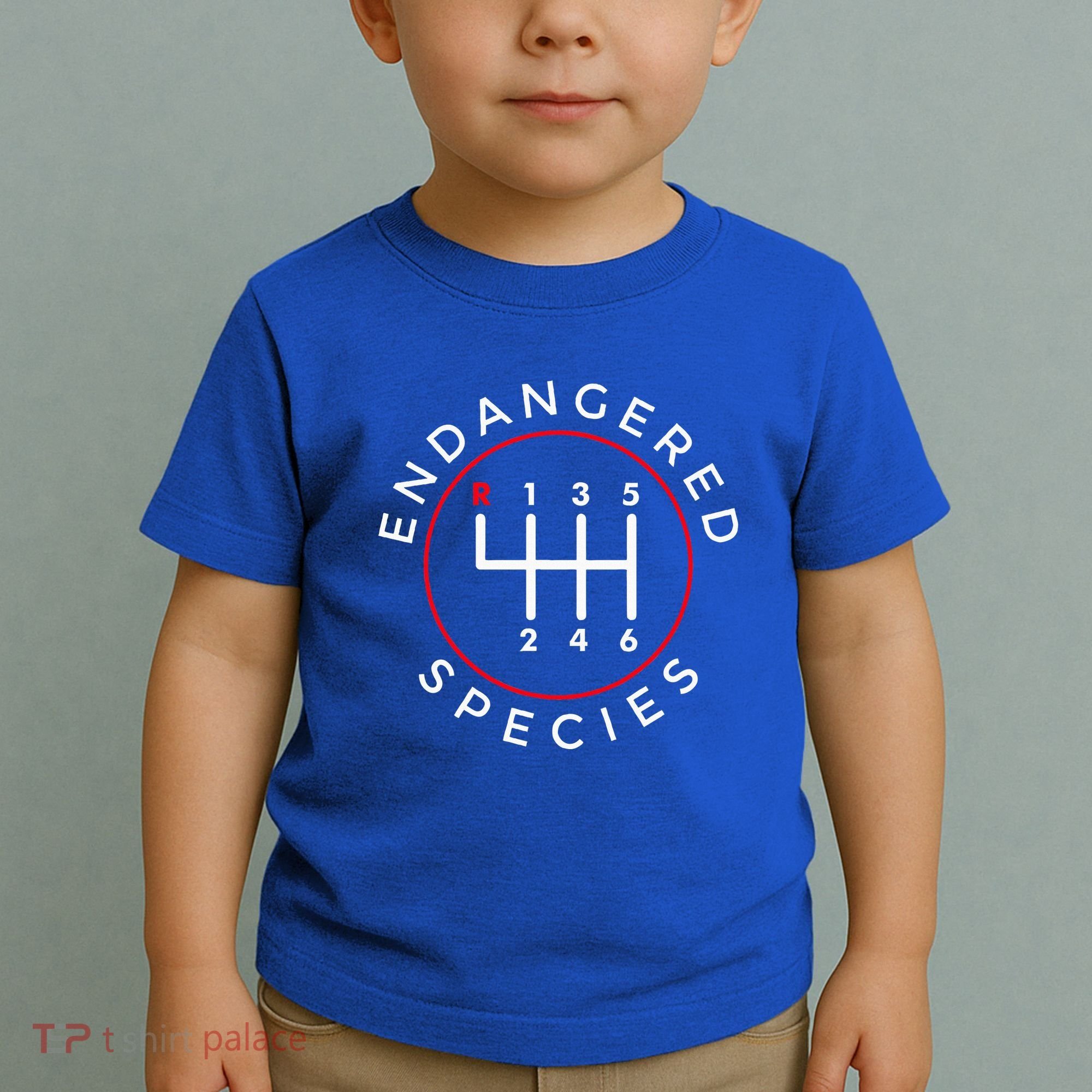 Endangered Species Manual Gearbox Stick Shift 6 Speed Toddler T-Shirt
