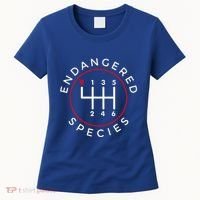 Endangered Species Manual Gearbox Stick Shift 6 Speed Women's T-Shirt thumb 0