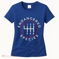 Endangered Species Manual Gearbox Stick Shift 6 Speed Women's T-Shirt thumb 0