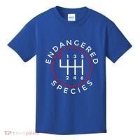 Endangered Species Manual Gearbox Stick Shift 6 Speed Kids T-Shirt thumb 0