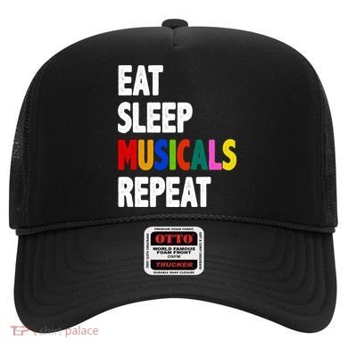 Eat Sleep Musicals Repeat Hat