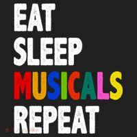 Eat Sleep Musicals Repeat Hat thumb 2